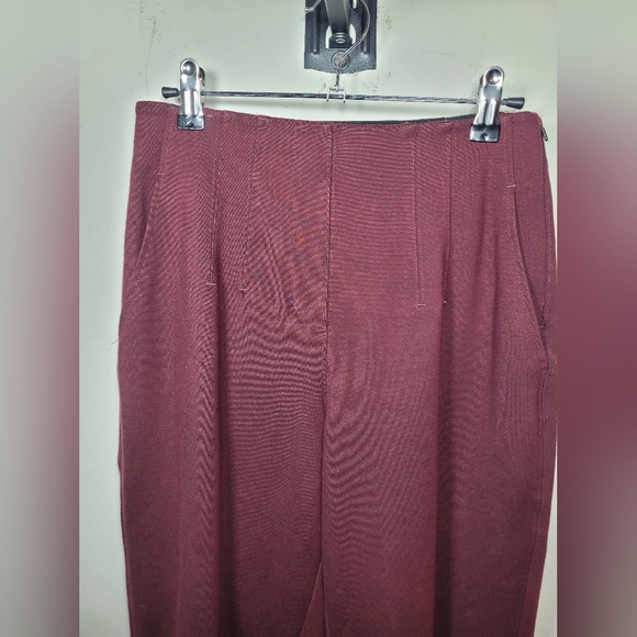 Kit and Ace Maroon Trouser Pants sz 8 - Picture 3 of 12
